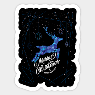 Magic Rudolph Sticker